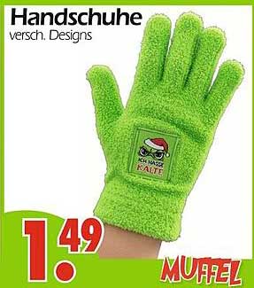 Handschuhe in verschiedenen Designs