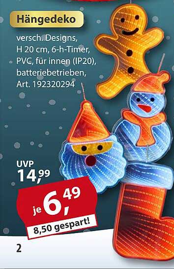 Hängedeko - vielseitige Weihnachtsdeko für Ihr Zuhause