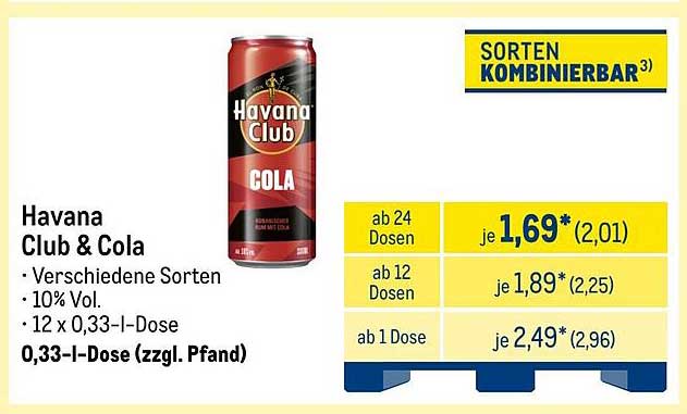 Havana Club & Cola - Der perfekte Begleiter für gesellige Abende