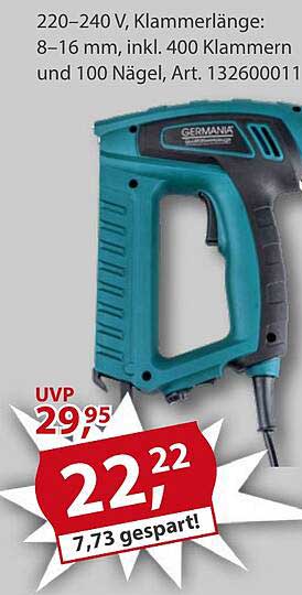 Heimwerkerheizung für kreative Bastler: Der Germania Heftgerät