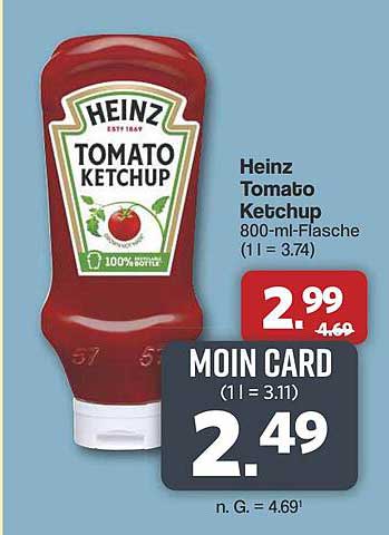 Heinz Tomato Ketchup 800-ml-Flasche