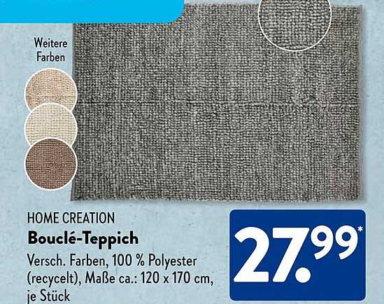 HOME CREATION Bouclé-Teppich