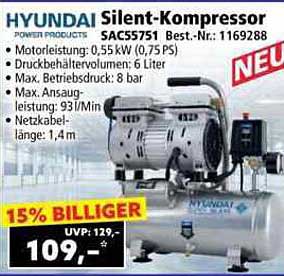 HYUNDAI Silent-Kompressor SAC5571
