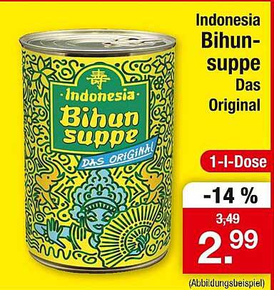 Indonesia Bihunsuppe Das Original