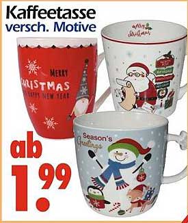 Kaffeetasse versch. Motive