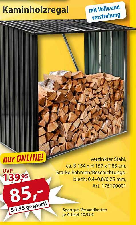 Kaminholzregal