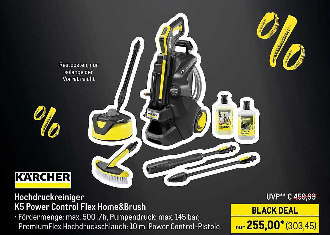 KÄRCHER Hochdruckreiniger K5 Power Control Flex Home&Brush