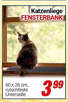 Katzenliege FENSTERBANK
