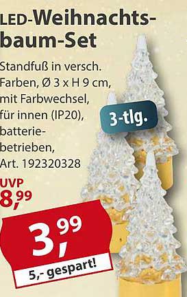 LED-Weihnachtsbaum-Set