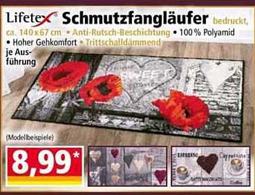 Lifetex Schmutzfangläufer – Stilvolle Sauberkeit für Ihr Zuhause