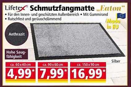 Lifetex Schmutzfangmatte „Eaton“