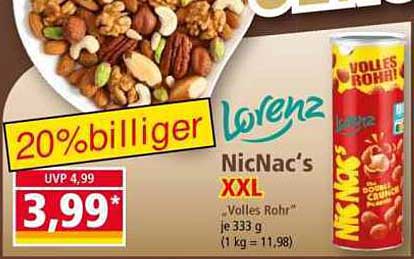 Lorenz NicNac's XXL - Volles Rohr 333 g