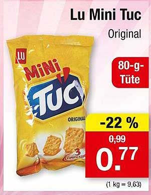 Lu Mini Tuc Original - 80-g-Tüte