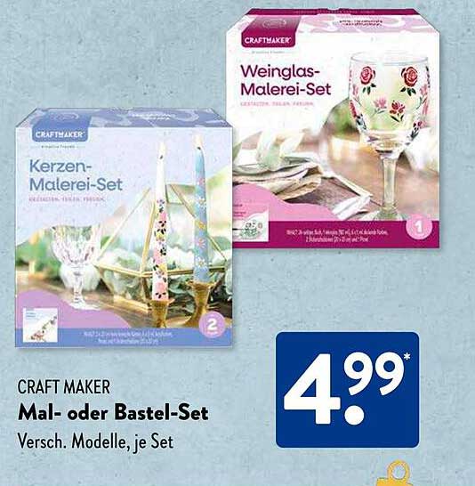 Mal- oder Bastel-Set von Craft Maker