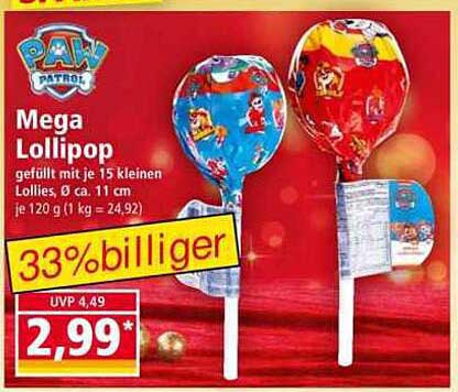 Mega Lollipop von PAW Patrol