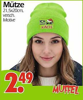 Mütze mit lustigem Motiv – Ich hasse Kälte