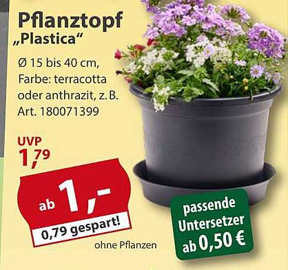 Pflanztopf 'Plastic'a'