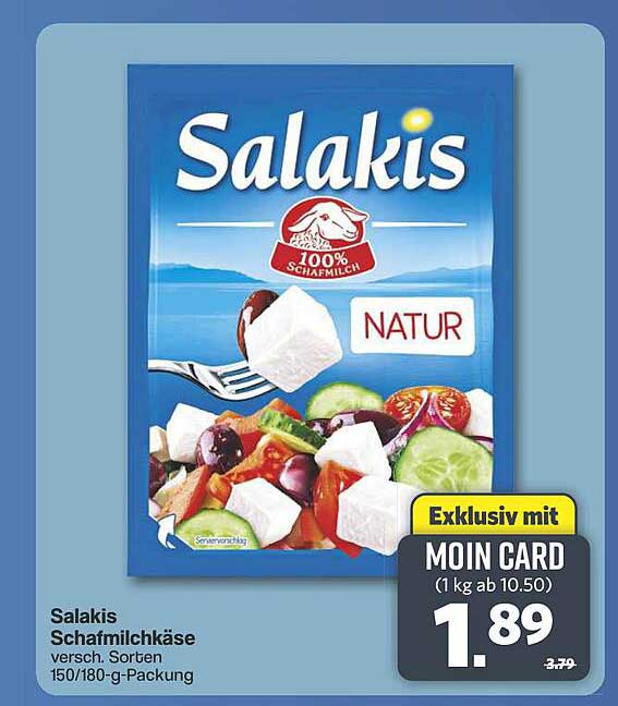 Salakis Schafmilchkäse - Natur