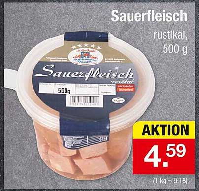 Sauerfleisch rustikal, 500 g