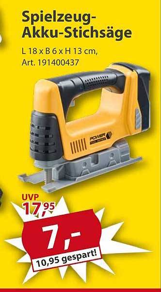 Spielzeug-Akku-Stichsäge