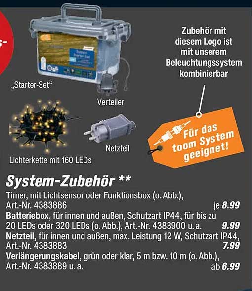 System-Zubehör **