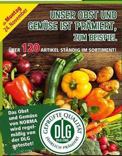Unser Obst und Gemüse ist prämiert!