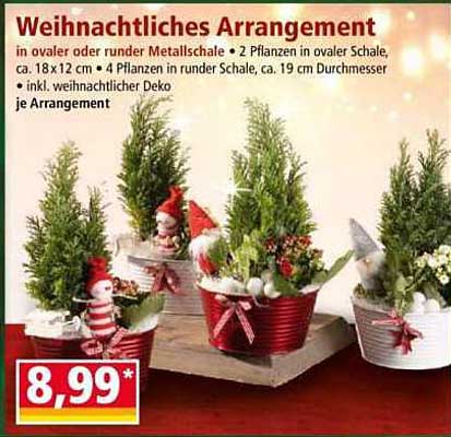 Weihnachtliches Arrangement