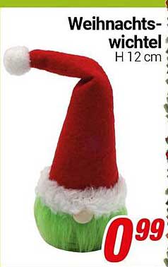 Weihnachtswichtel H 12 cm