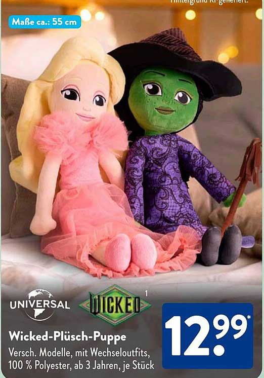 Wicked-Plüsch-Puppe