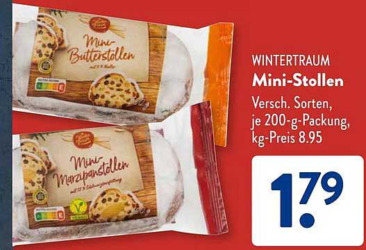 WINTERTRAUM Mini-Stollen