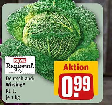 Wirsing Deutschland Kl. I, je 1 kg