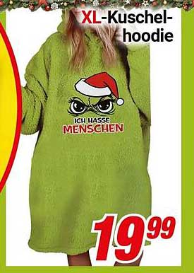 XL-Kuschel-Hoodie