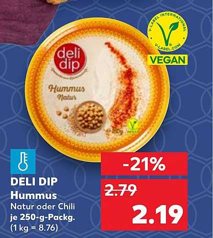 Deli Dip Hummus Angebot bei Kaufland