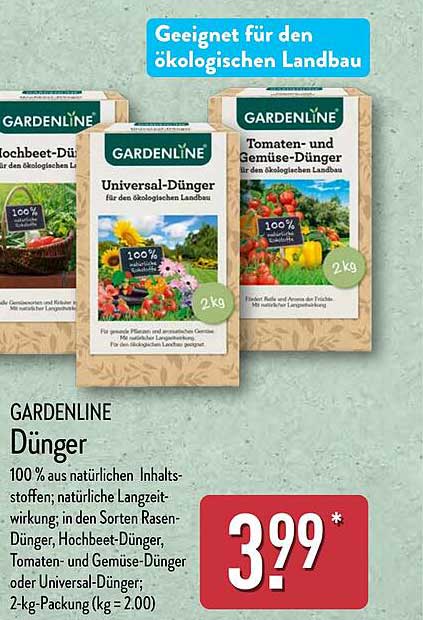 GARDENLINE Dünger