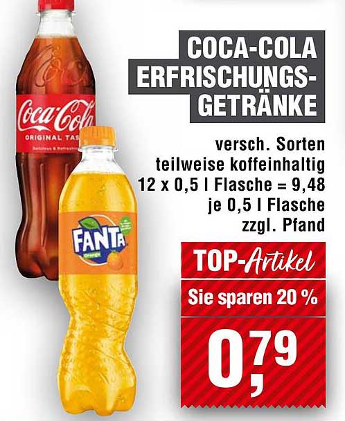 COCA-COLA ERFRISCHUNGSGETRÄNKE