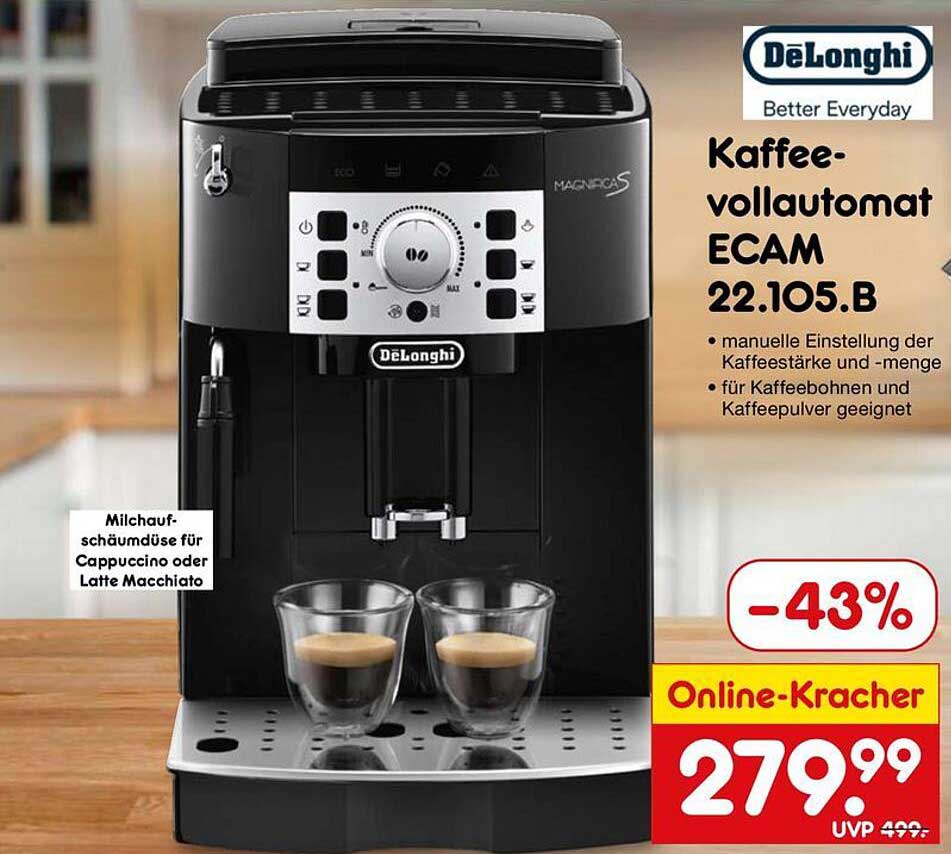 DeLonghi Kaffeevollautomat ECAM 22.105.B