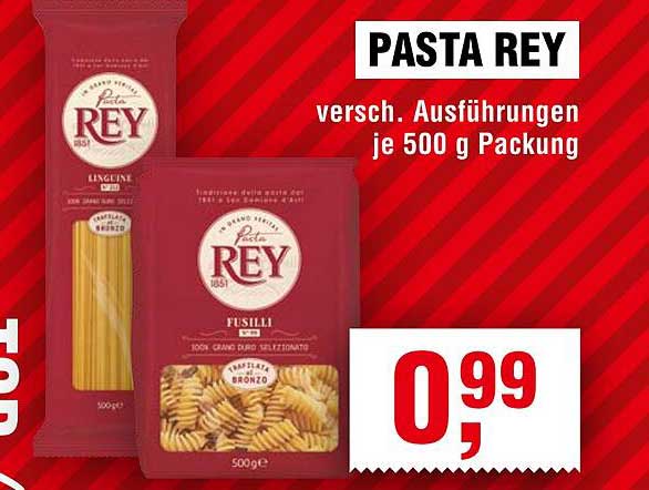 PASTA REY - verschiedene Ausführungen je 500 g Packung