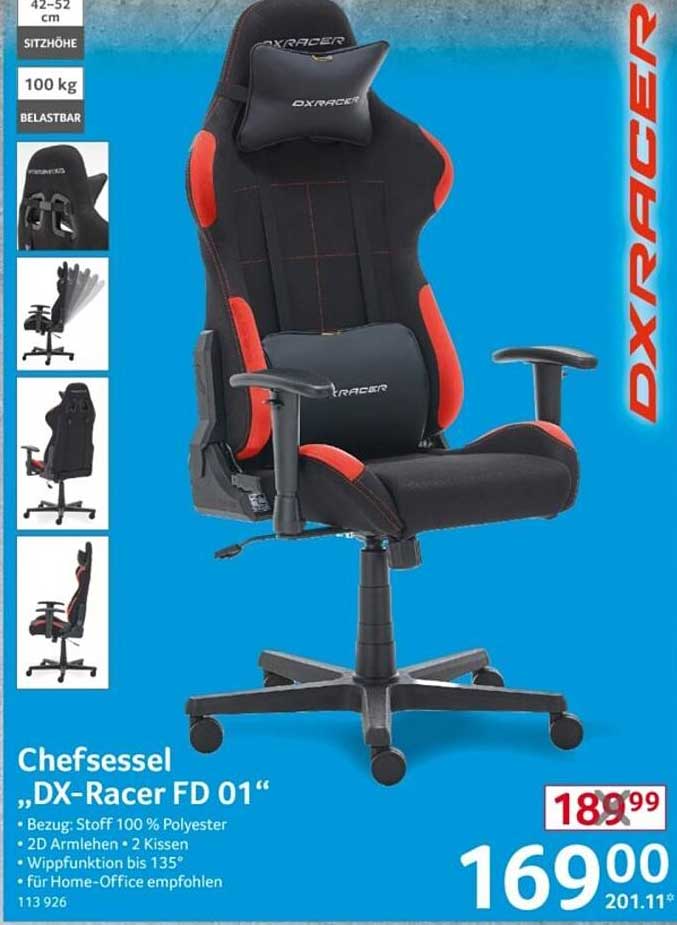 Chefsessel „DX-Racer FD 01“