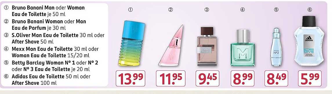 Adidas Eau de Toilette 50 ml oder After Shave 100 ml