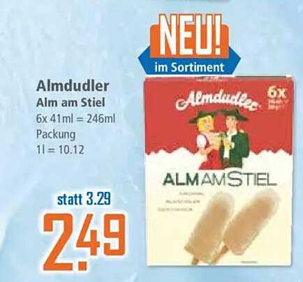 Almdudler Alm am Stiel 6x41ml