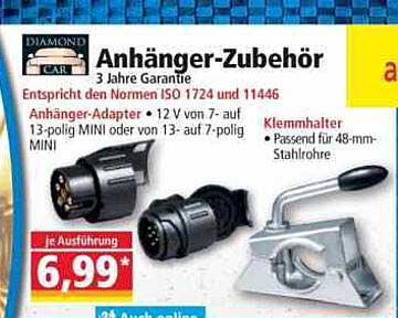 Anhänger-Zubehör mit 3 Jahren Garantie - Diamond Car