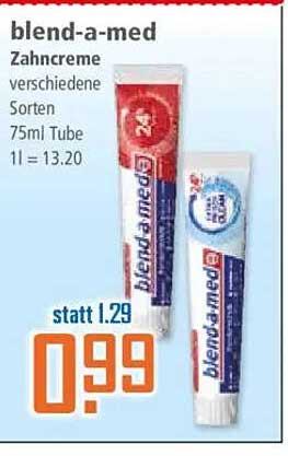 blend-a-med Zahnpasta verschiedene Sorten 75ml