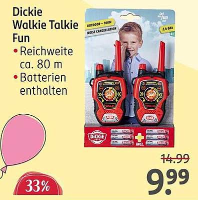 Dickie Walkie Talkie Fun