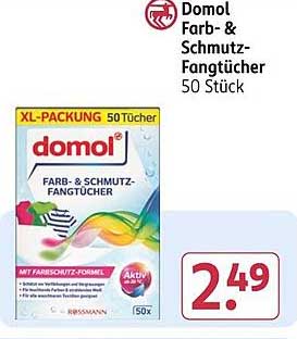 Domol Farb- & Schmutz-Fangtücher 50 Stück