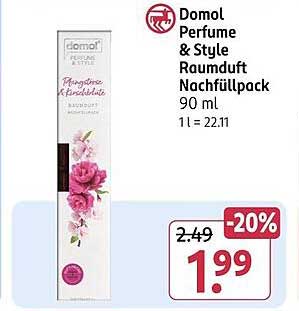 Domol Perfume & Style Raumbild Nachfüllpack 90 ml