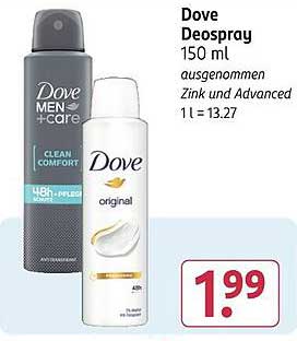 Dove Deospray 150 ml