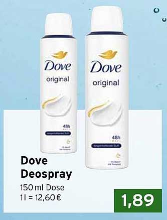 Dove Deospray Original 150 ml