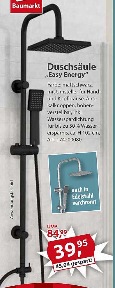 Duschsäule "Easy Energy"
