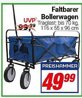 Faltbarer Bollerwagen
