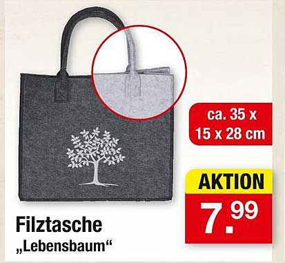Filztasche „Lebensbaum“